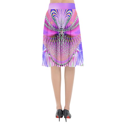 Flared Midi Skirt 