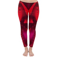 reds over red winter leggins - Classic Winter Leggings