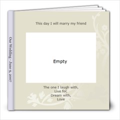 Wedding Album - 8x8 Photo Book (30 pages)