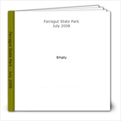 farragut state park  - 8x8 Photo Book (20 pages)