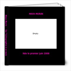 Maya 0 a 1 mois - 8x8 Photo Book (20 pages)