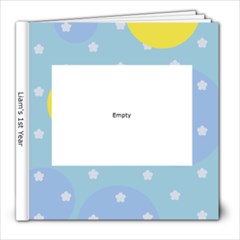 Liam 1st year for mom - 8x8 Photo Book (20 pages)