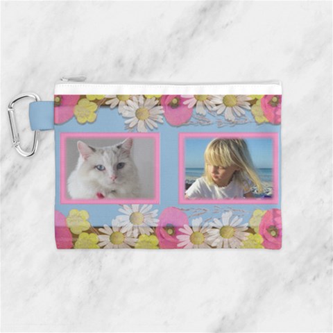 Canvas Cosmetic Bag (Medium) 