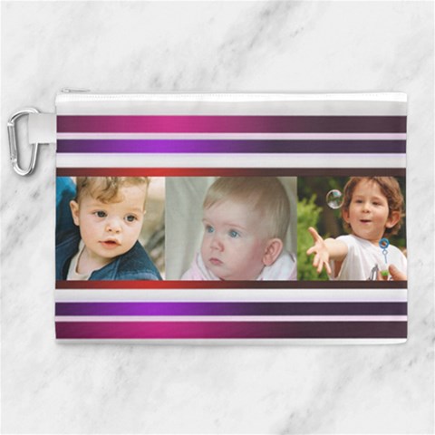 Canvas Cosmetic Bag (XL) 