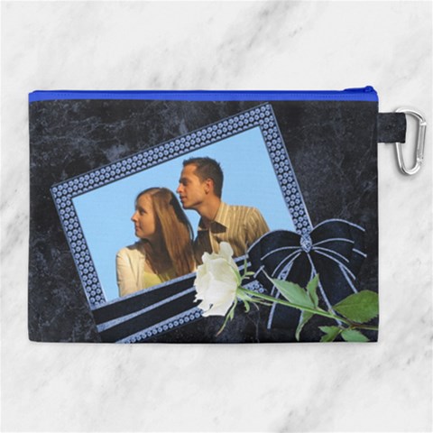 Canvas Cosmetic Bag (XL) 