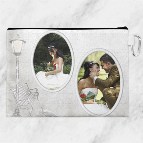 Canvas Cosmetic Bag (XXL) 