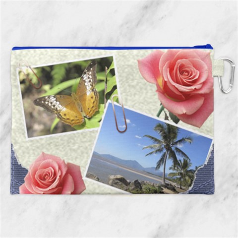 Canvas Cosmetic Bag (XXL) 