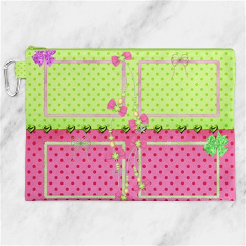 Canvas Cosmetic Bag (XXL) 