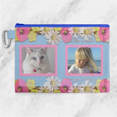 Canvas Cosmetic Bag (XL) 