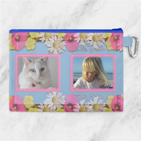 Canvas Cosmetic Bag (XL) 