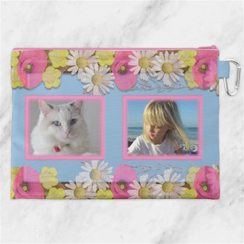 Canvas Cosmetic Bag (XXL) 