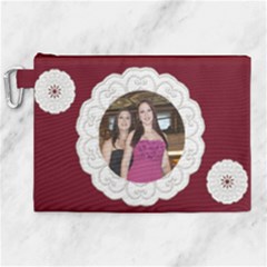 Our Lace Canvas Cosmetic Bag (xl)