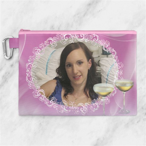 Canvas Cosmetic Bag (XL) 