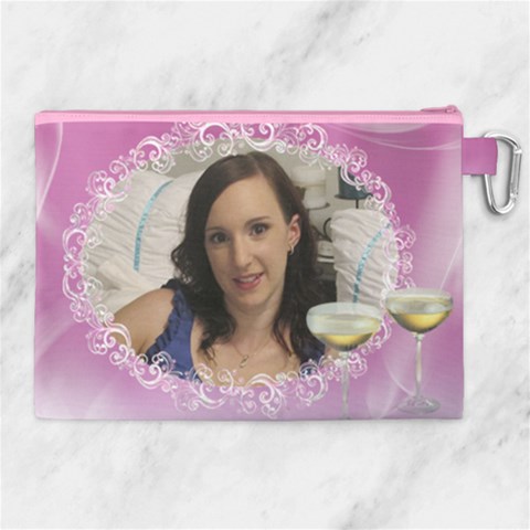 Canvas Cosmetic Bag (XL) 