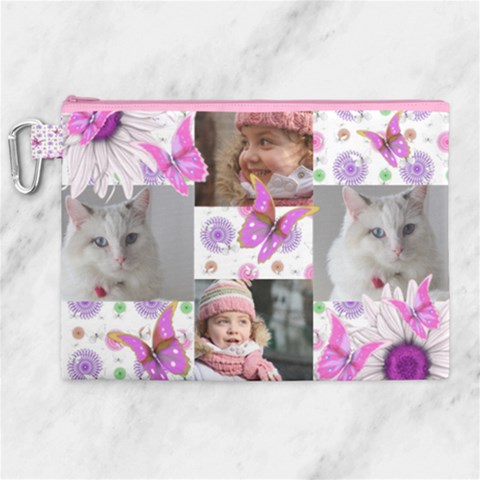 Canvas Cosmetic Bag (XL) 