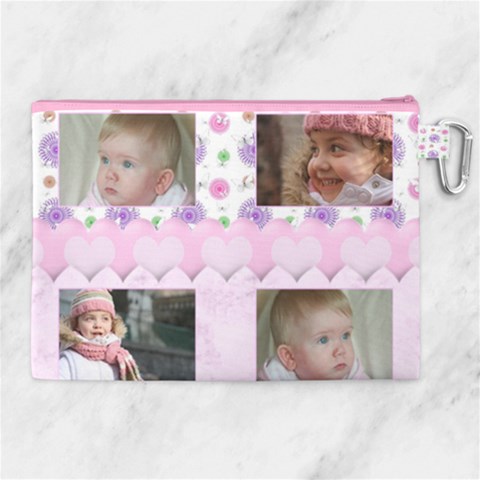 Canvas Cosmetic Bag (XL) 