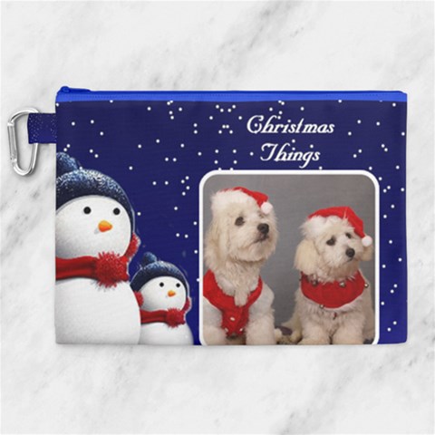 Canvas Cosmetic Bag (XL) 