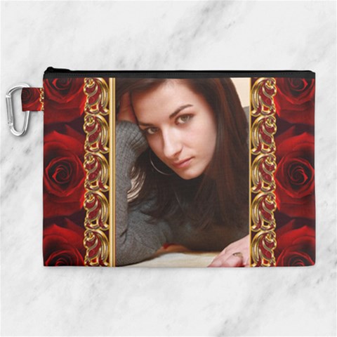 Canvas Cosmetic Bag (XL) 