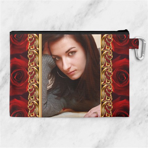 Canvas Cosmetic Bag (XL) 