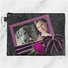 Pink Surprise Canvas Cosmetic Bag (xxl)