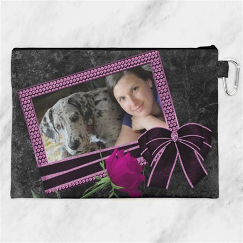 Canvas Cosmetic Bag (XXL) 