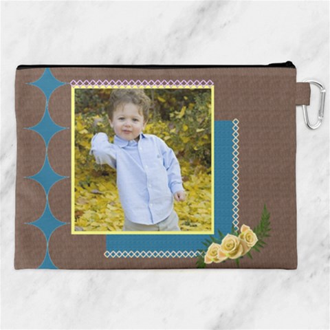 Canvas Cosmetic Bag (XXL) 
