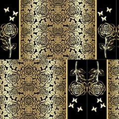 Gold Rose Background Vector 293023 Fabric