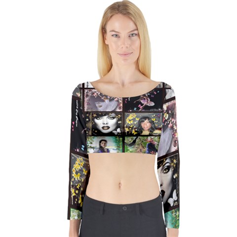 Long Sleeve Crop Top 