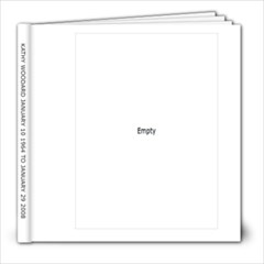 kATHY MEMORIES - 8x8 Photo Book (20 pages)