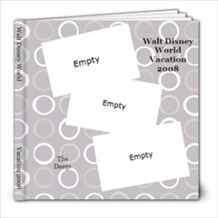 Walt Disney World - 8x8 Photo Book (30 pages)