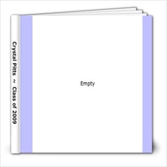 Senior Portraits - 8x8 Photo Book (20 pages)