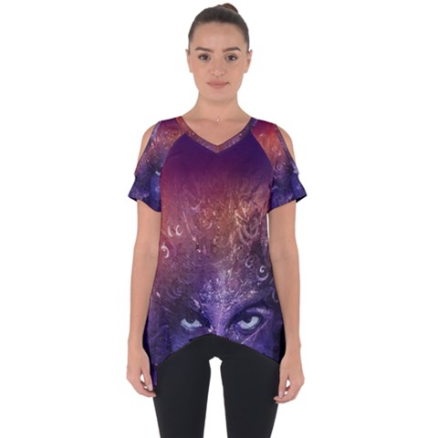 Cut Out Side Drop T-Shirt 
