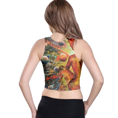 Racer Back Crop Top 