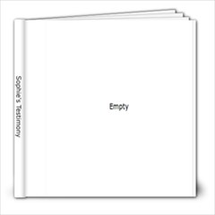 sophies testimony - 8x8 Photo Book (20 pages)