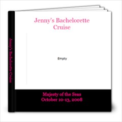 Bachelorette Photo Book - 8x8 Photo Book (20 pages)
