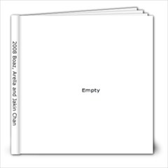 first book - 8x8 Photo Book (39 pages)