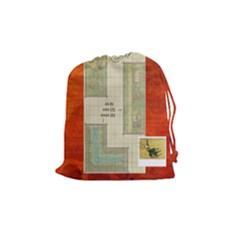 Barenpark Wheelbarrow Tiles - Drawstring Pouch (Medium)