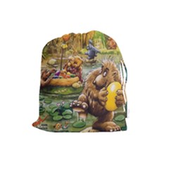 Gulo Gulo Large Bag - Drawstring Pouch (Large)