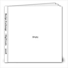 Revised CookBook - 8x8 Photo Book (20 pages)