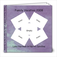 Family Vacation 2008 - 8x8 Photo Book (20 pages)