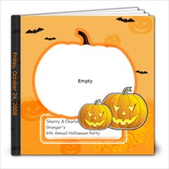 halloween party - 8x8 Photo Book (20 pages)