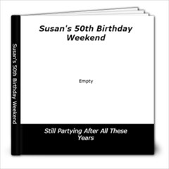 Susan s 50th Birthday - 8x8 Photo Book (20 pages)