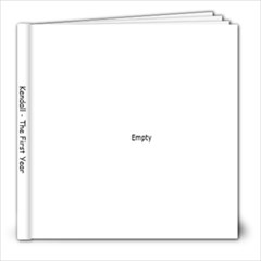 Kendall s first year - 8x8 Photo Book (20 pages)