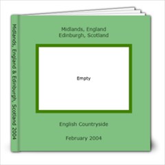 England and Scotland 2004 - 8x8 Photo Book (30 pages)