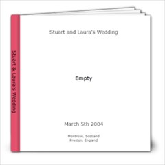 A Scottish Wedding - 8x8 Photo Book (20 pages)