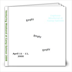 Camp Salmen April 2008 - 8x8 Photo Book (20 pages)