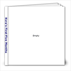 Kyra 5 Months - 8x8 Photo Book (30 pages)