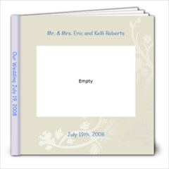 kelli & eric s wedding - 8x8 Photo Book (20 pages)