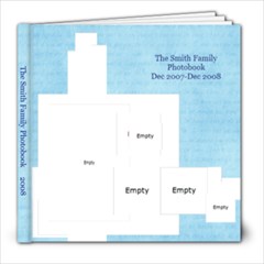 our year 2008 - 8x8 Photo Book (20 pages)