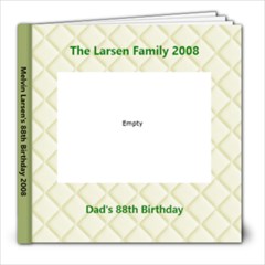 Melvin b-day - 8x8 Photo Book (20 pages)
